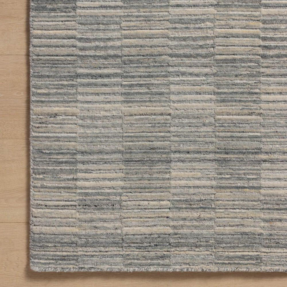 Amber Lewis x Loloi Marlowe 7&#39;9&quot; x 9&#39;9&quot; Sky and Natural Area Rug, , large