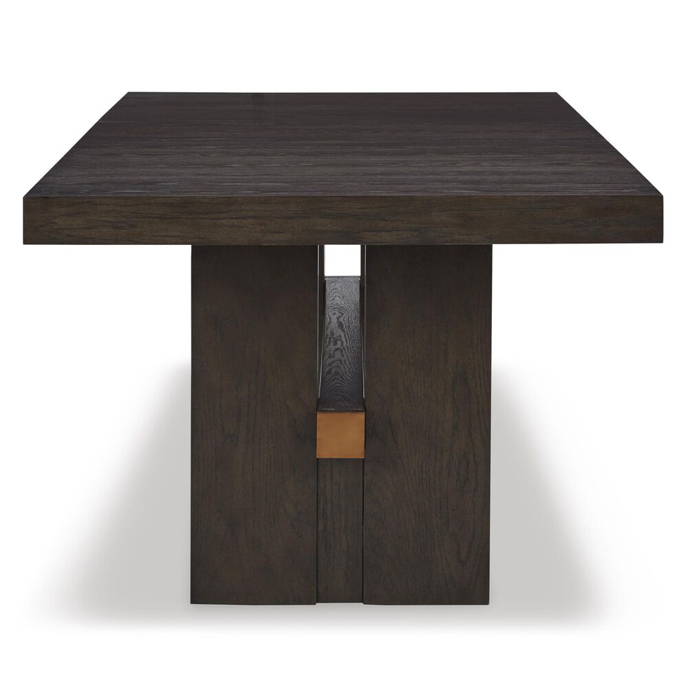 Millenium Burkhaus 72&quot;-90&quot; Dining Table in Dark Brown, , large