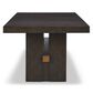Millenium Burkhaus 72"-90" Dining Table in Dark Brown, , large