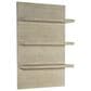 Hooker Furniture Cascade Bookcase Base and Hutch in Taupe, , large