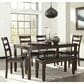 Ashley Coviar 6-Piece Dining Set in Brown, , large