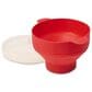HIC Kitchen Microwave Popcorn Popper in Crimson Red, , large