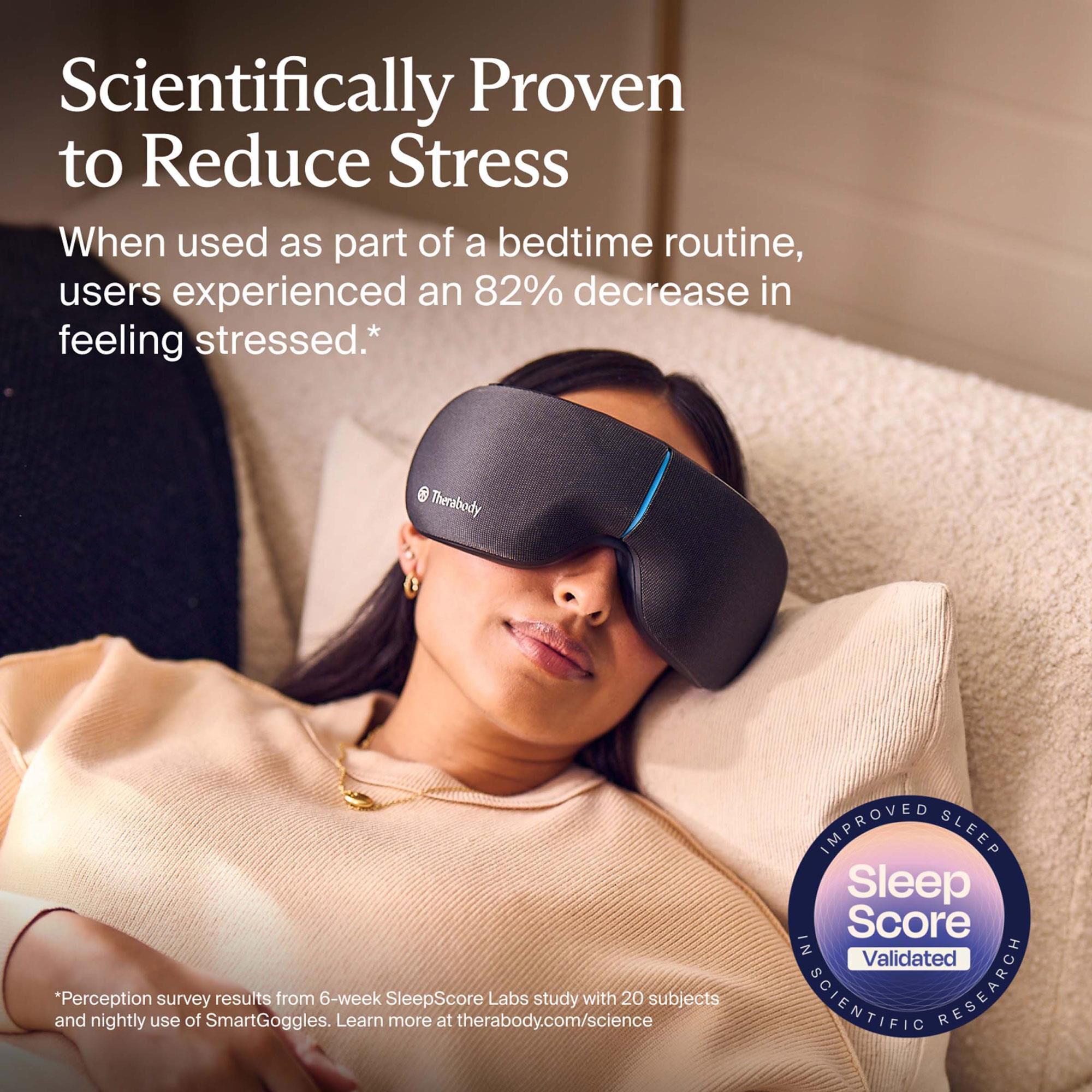 Therabody Smart Goggles 2.0 in Black