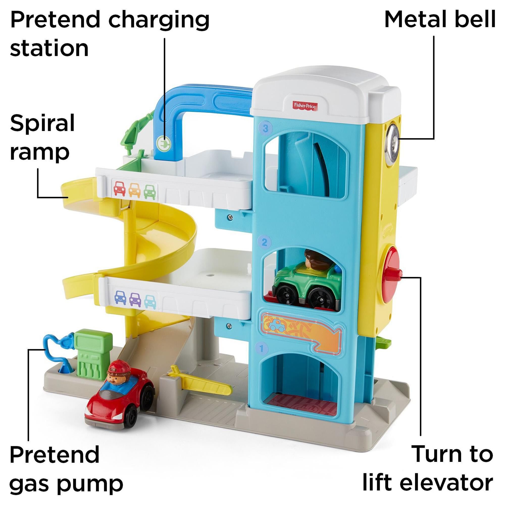 Fisher price wheelies garage online