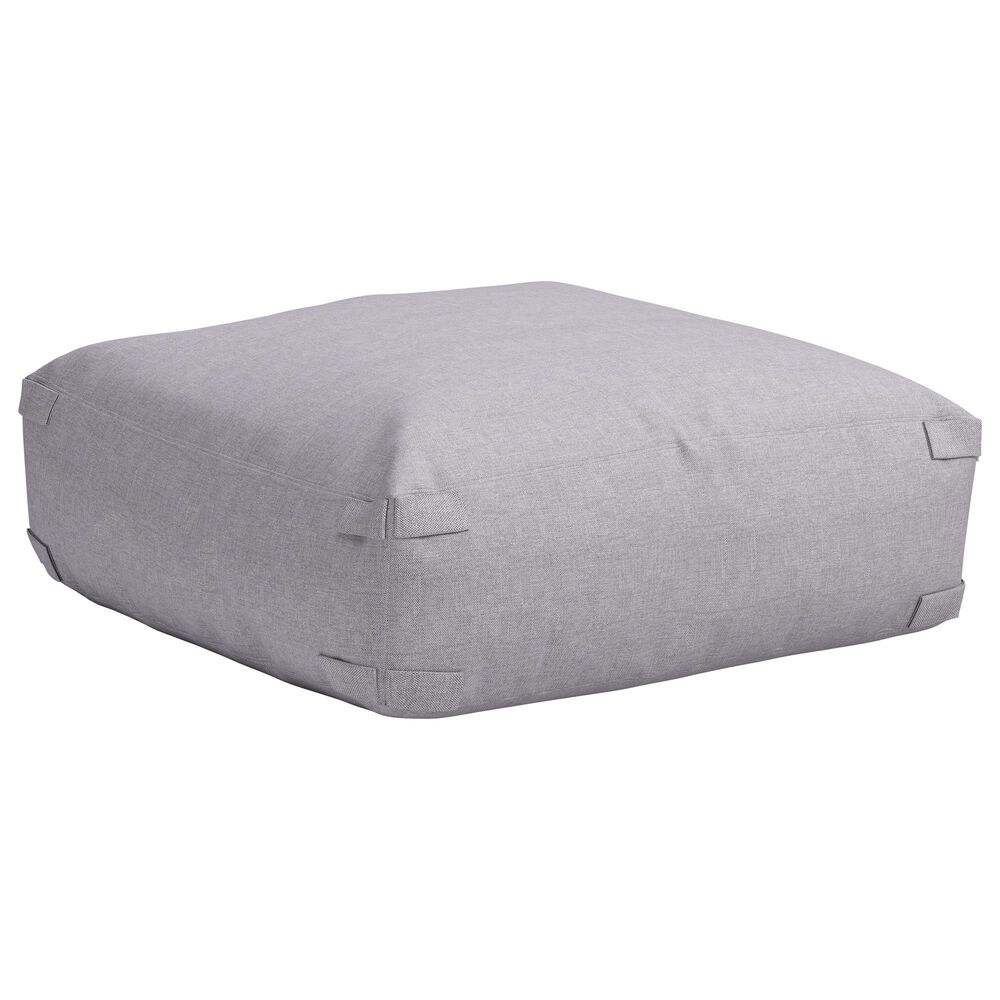 Zuo Modern Luanda Outdoor Ottoman in Gray, , large