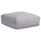 Zuo Modern Luanda Outdoor Ottoman in Gray, , large