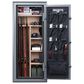 Wasatch 24-Gun Fireproof and Waterproof Safe with Electronic Lock in Pebble Gray, , large