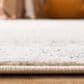 Safavieh Tulum TUL267A 2" x 11" Ivory and Grey Runner, , large