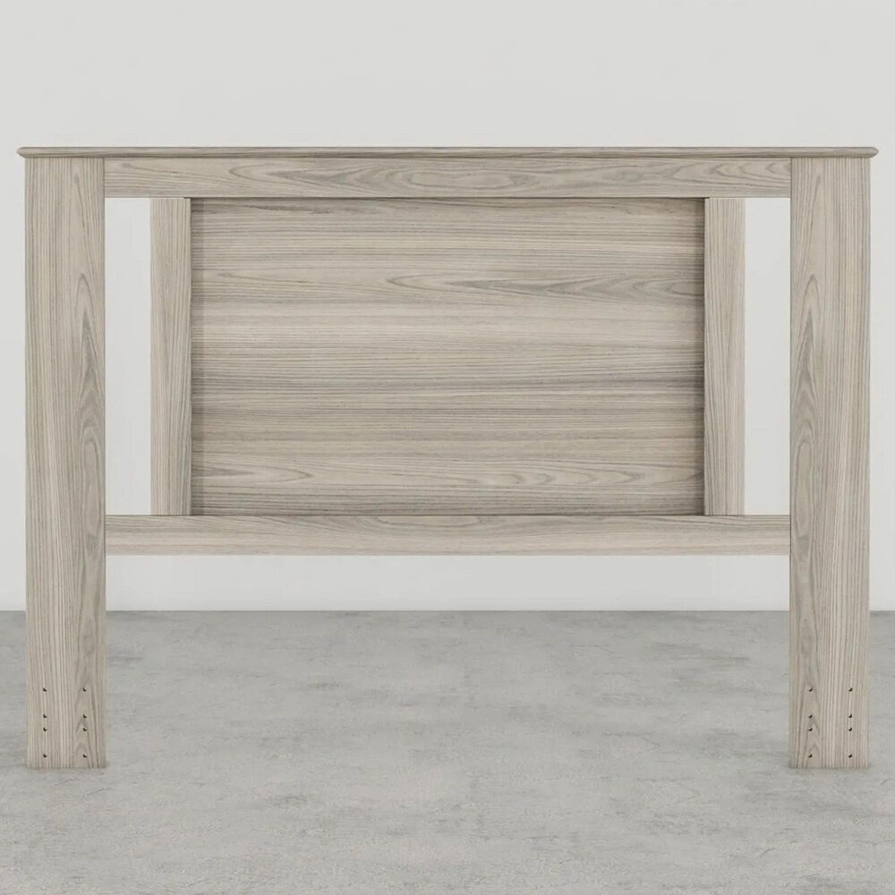 Lemoore Essential Full/Queen Panel Headboard with Side Style in Swedish Grey Elm, , large