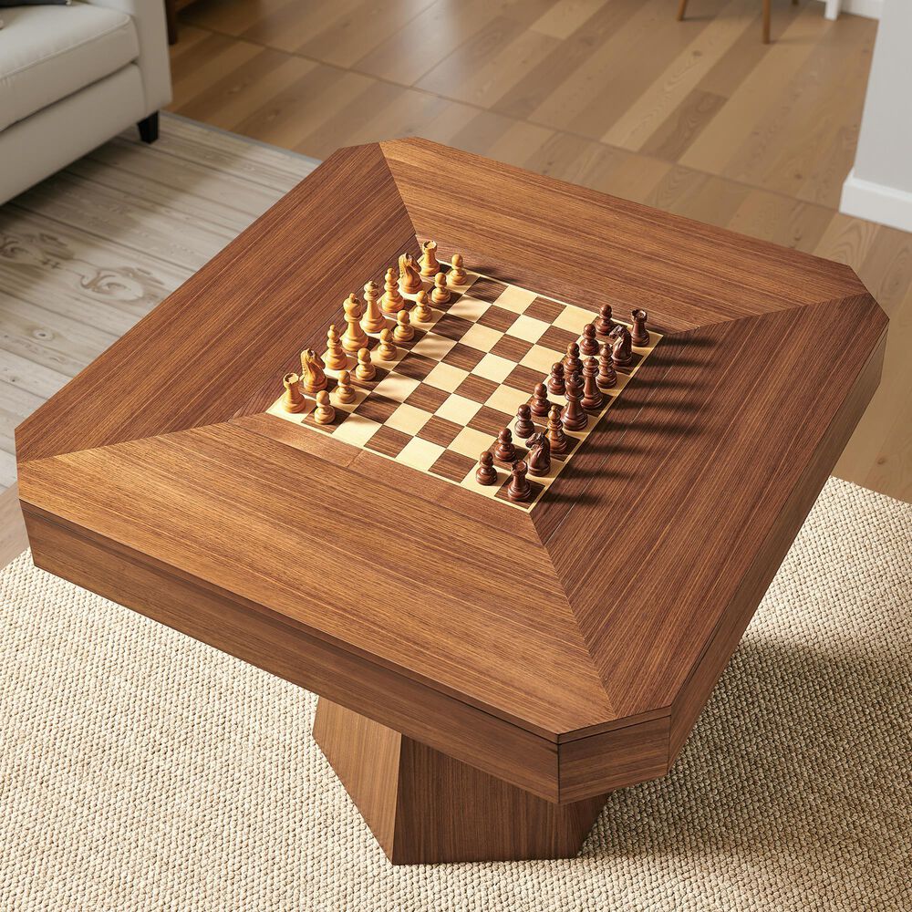Imperial Hexton 3 Piece Game Table Set in Rich Stonewash, , large