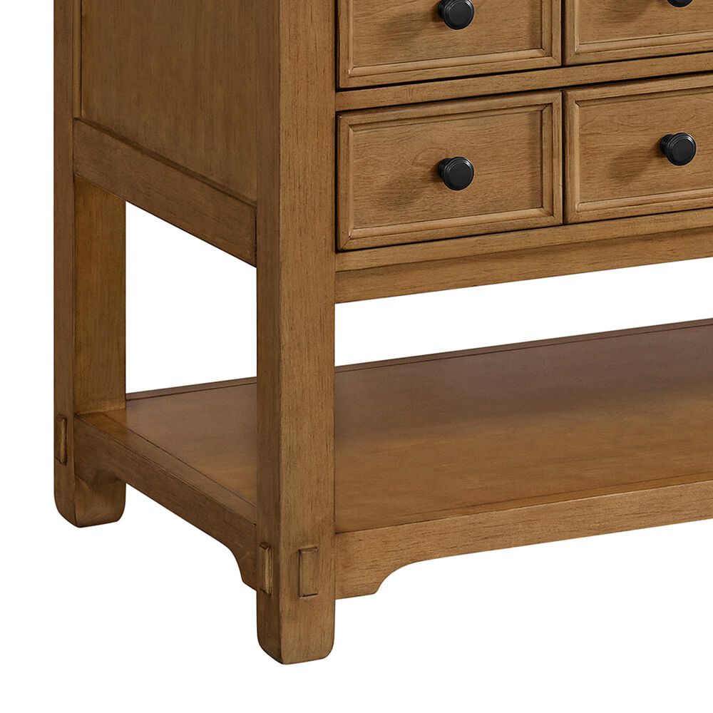 James Martin Malibu 60&quot; Single Bathroom Vanity in Amber Birch with 3 cm Victorian Silver Quartz Top and Rectangular Sink, , large