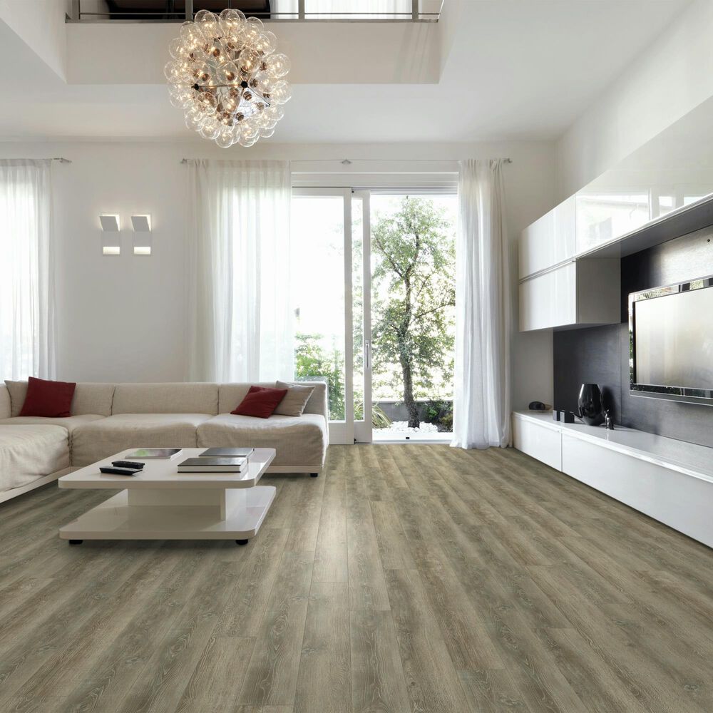 Fuzion SmartDrop 7 Gravel Road 7&quot; x 48&quot; Luxury Vinyl Plank, , large