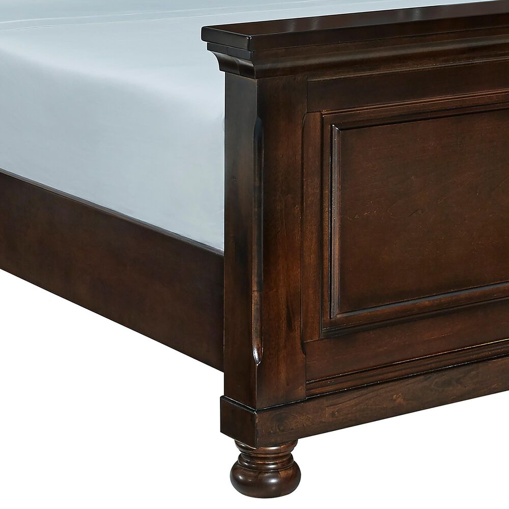 Millenium Porter King Sleigh Bed in Rustic Brown, , large