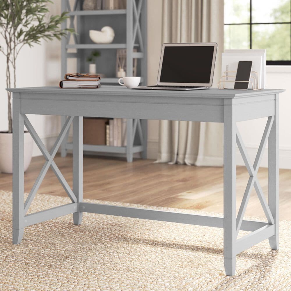 Bush Key West 48" Writing Desk in Cape Cod Gray, , large