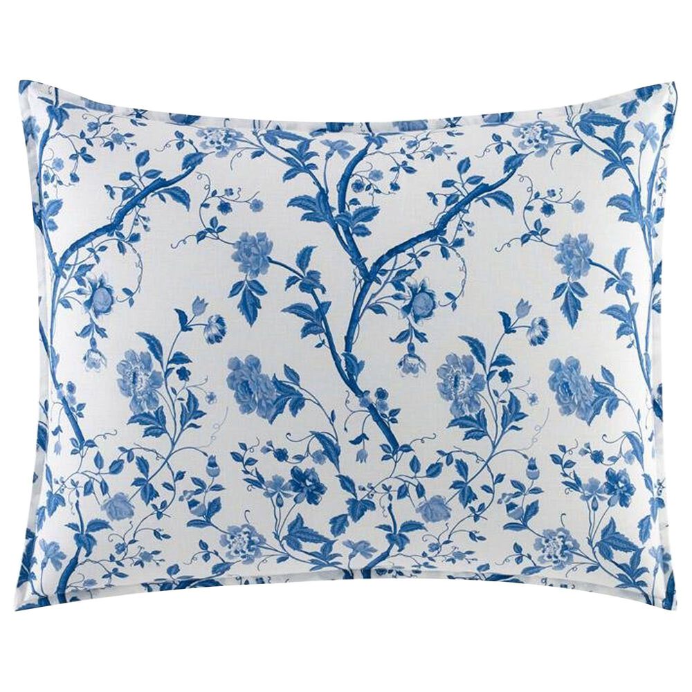 Revman Elise 3-Piece Queen Duvet Set in Blue and White, , large