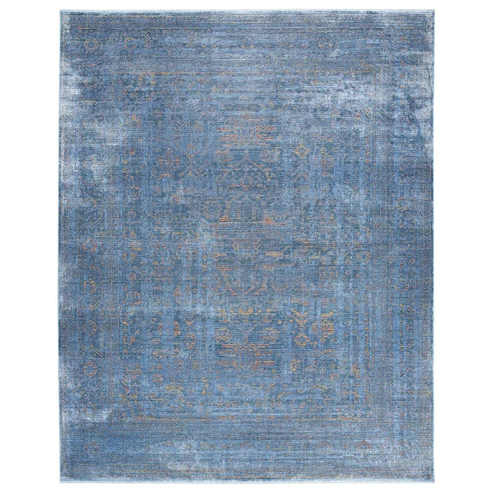 Nourison Luxurious 2" x 3" Blue Area Rug, , large