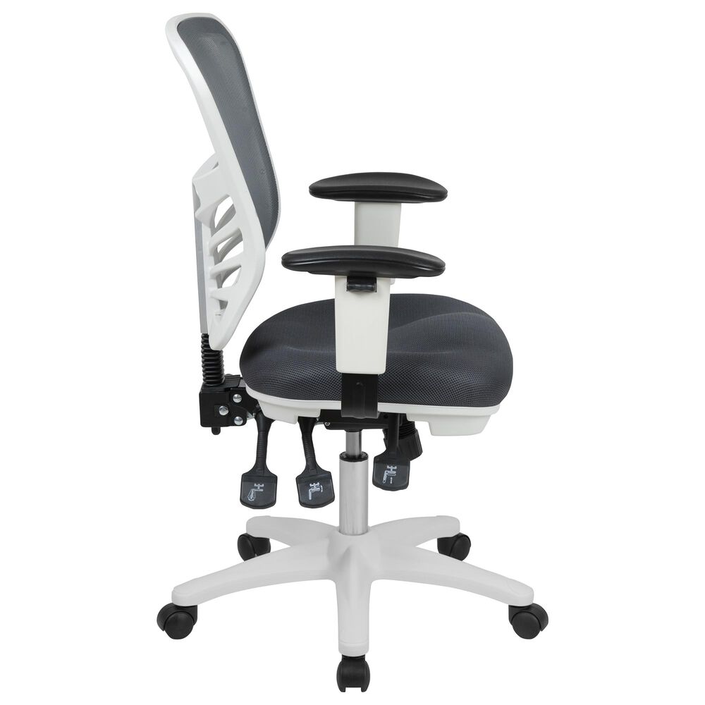 Flash Furniture 44.25&quot; Executive Swivel Chair in Gray, , large