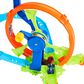 Hot Wheels Rapid Launch and Loop Playset with 1:64 Scale Die-Cast Toy Car in Multicolor, , large