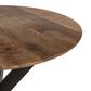 Home Trends & Design New York Counter Height Table in Natural and Matte Black - Table Only, , large