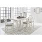 Ashley Robbinsdale 7-Piece Counter Height Dining Set in Antique White, , large