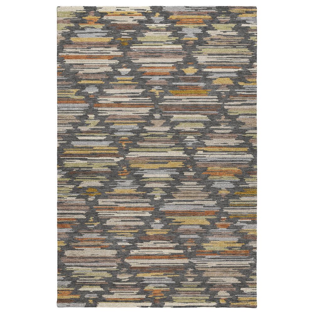 Dalyn Rug Company Kenner Charcoal 3" x 5" Area Rug, , large