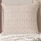 J. Queen New York Rosewood 26" Square Euro Pillow Sham in Rose, , large