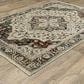 Oriental Weavers Capella Oriental Beige and Multicolor 3"3" x 5" Area Rug, , large