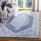Safavieh Micro-Loop MLP605M 5" x 8" Blue and Ivory Area Rug, , large