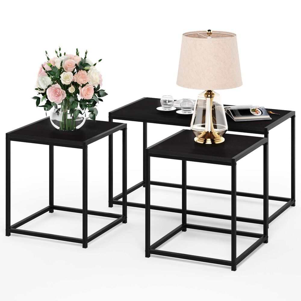 HOMLUX 3-Piece Table Set in Americano, , large