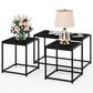 HOMLUX 3-Piece Table Set in Americano, , large