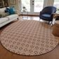 Dalyn Rug Company Marlo 10" Round Paprika Indoor/Outdoor Area Rug, , large