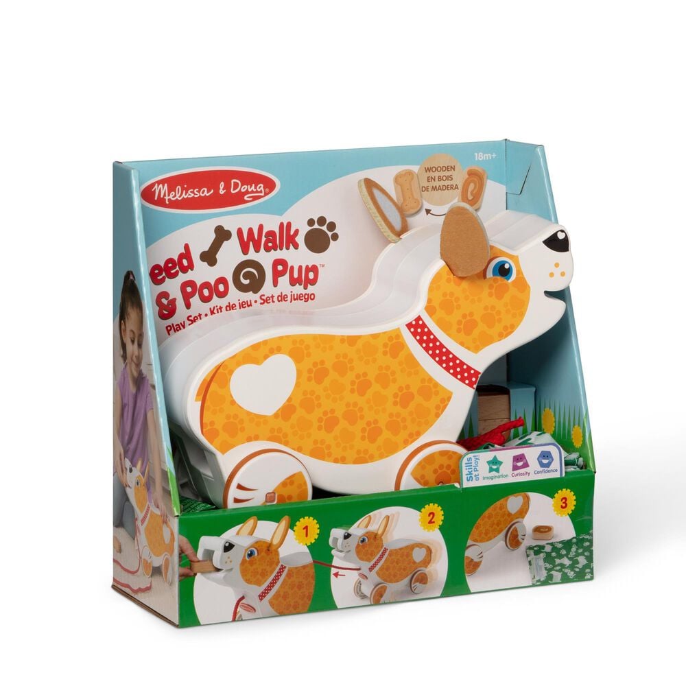 Melissa & Doug Feed, Walk, and Poo Pup, , large