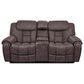 Oxford Furniture 2-Piece Power Reclining Living Room Set in Cowboy Dark Brown, , large