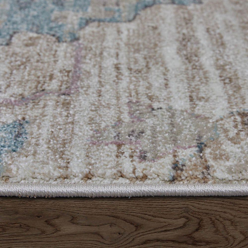 Feizy Dartmouth 39QKF 10&#39; x 12&#39;8&quot; Beige and Multicolor Area Rug, , large