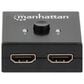 Manhattan 4K 60Hz Bi-Directional 2-Port HDMI Switch in Black, , large