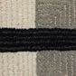 Feizy Rugs Maguire Gray and Black 2" x 3" Area Rug, , large
