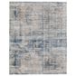 Feizy Sonora Blue and Beige 2" x 3" Area Rug, , large