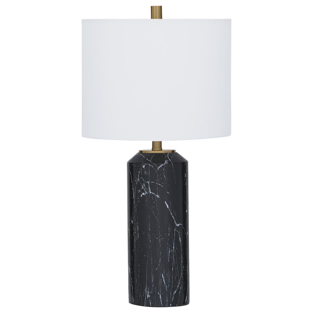 Ashley Hanzila Poly Table Lam in Black and Gold, , large