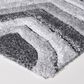 Central Oriental Chicago Kesden 5" x 7"6" Grey and White Area Rug, , large