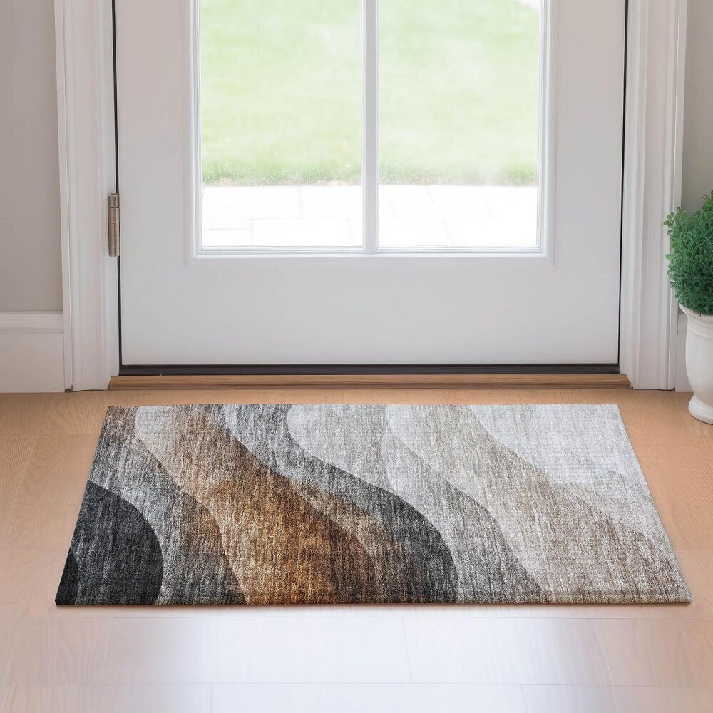 Dalyn Rug Company Neo NO1 2&#39;6&quot; x 3&#39;10&quot; Khaki Area Rug, , large