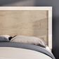 Ashley Charbitt Full Panel Bed in Oak Grain and Matte White, , large