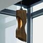 Cal Lighting Zamora 1-Light Pendant Celling Light in Smoky, , large