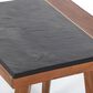 Crystal City Caspian Square End Table in Walnut, , large