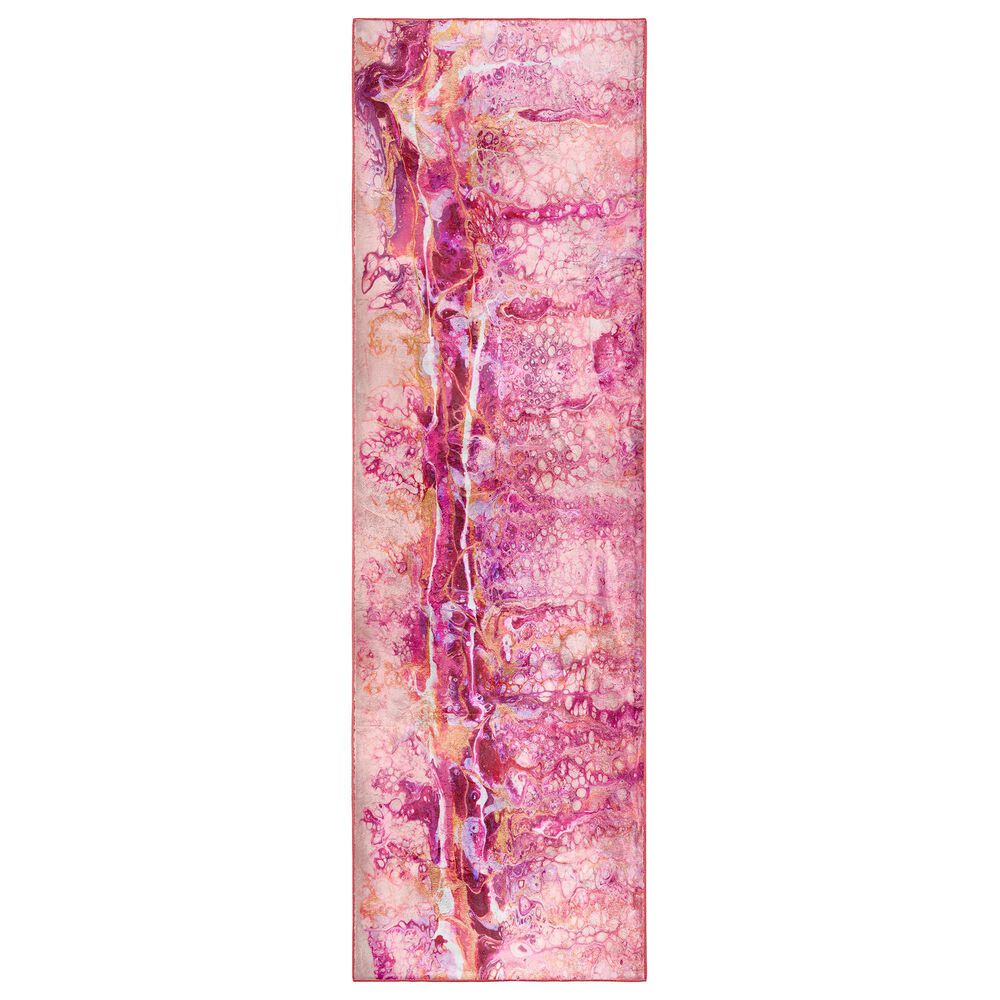 Dalyn Rug Company Kikiamo Flamingo 2&#39;3&quot; x 7&#39;6&quot; Runner, , large