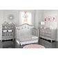 Suite Bebe Adelina 3-Shelf Bookcase in Metallic Gray, , large