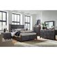 Nicolette Home Plum Creek 2 Drawer Nightstand in Ravenwood Black, , large