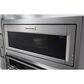 KitchenAid 1.1 Cu. Ft. Built-In Low Profile Microwave with Slim Trim Kit in Stainless Steel, , large