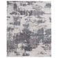 Feizy Zarah 8" x 10" Ivory and Charcoal Area Rug, , large