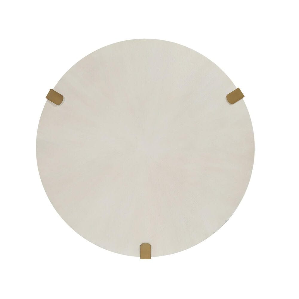 Steve Silver Cocktail Table in White/Gold, , large