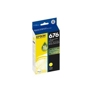 Epson 676XL Yellow Ink Cartridge, , large